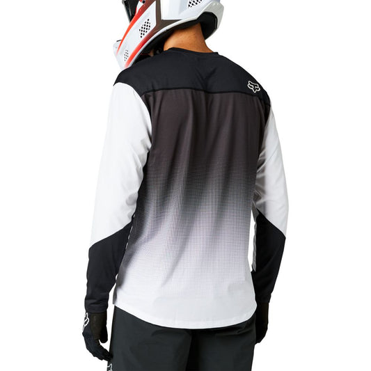 FOX MAGLIA MANICHE LUNGHE FLEXAIR B/W