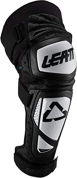 LEATT Parastinchi moto e bici con ginocchiera Ext regolabile