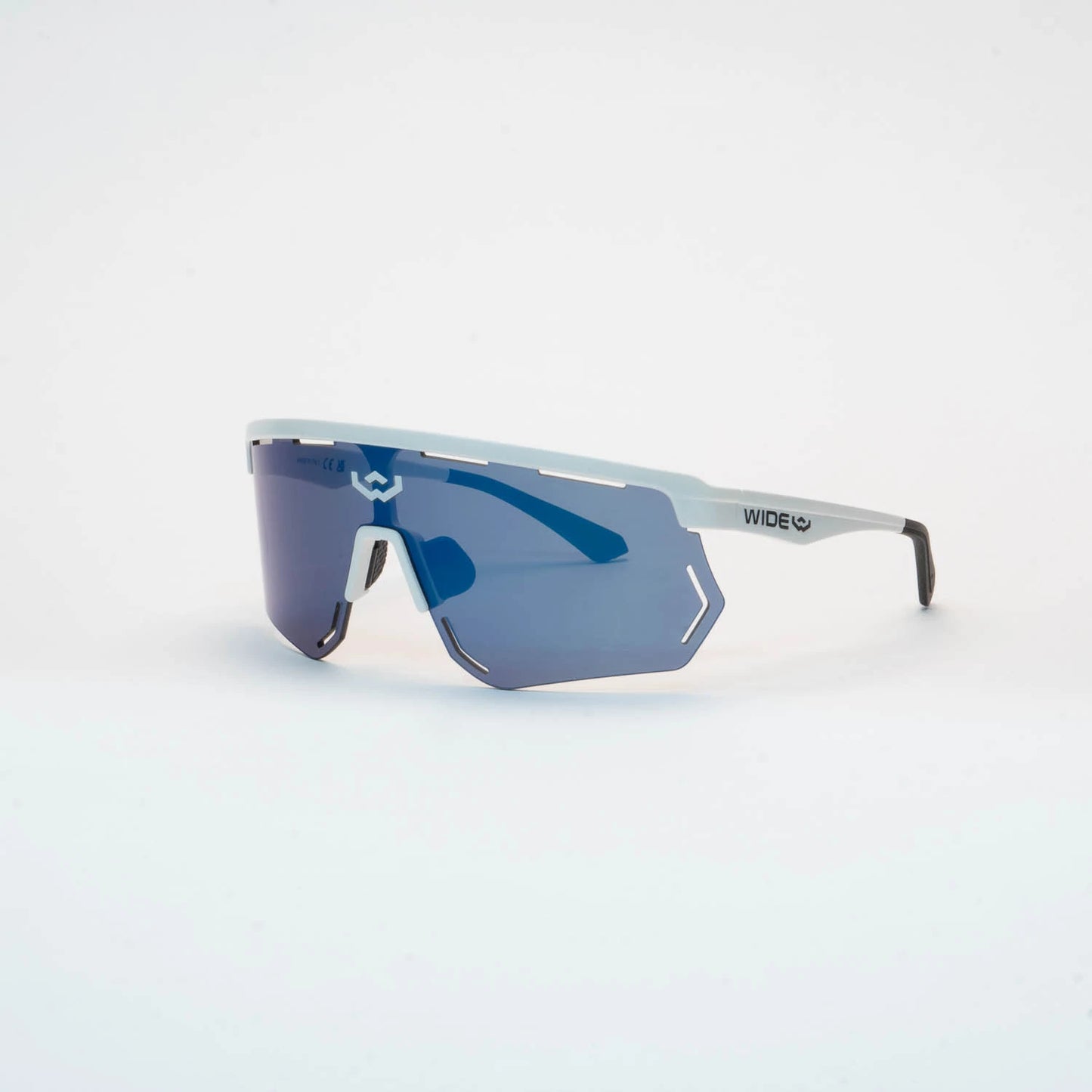 ERGE - OPAQUE WHITE/ BLUE MIRROR