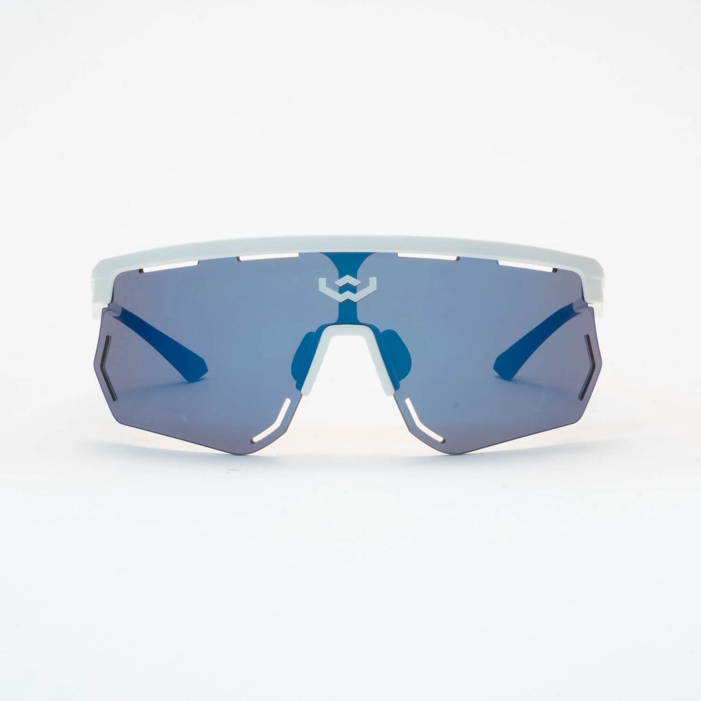 ERGE - OPAQUE WHITE/ BLUE MIRROR