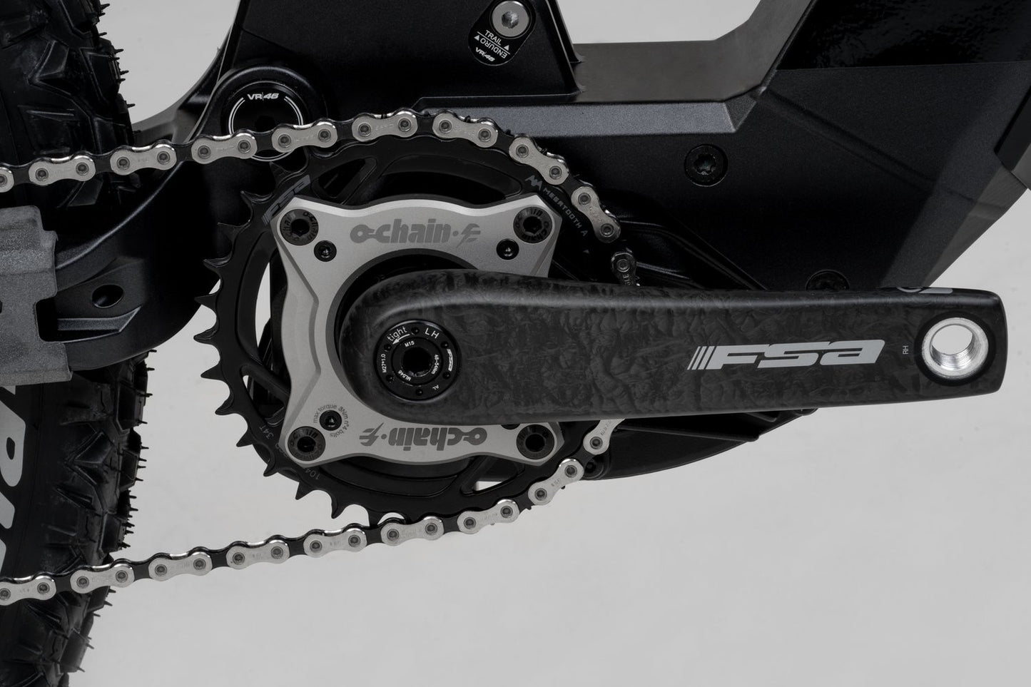 OCHAIN-EBIKE NERO/ PREGIO BOSCH 52MM LINEA CATENA