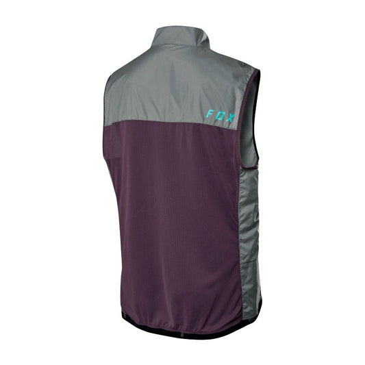 FOX GILET WIND PEWTER