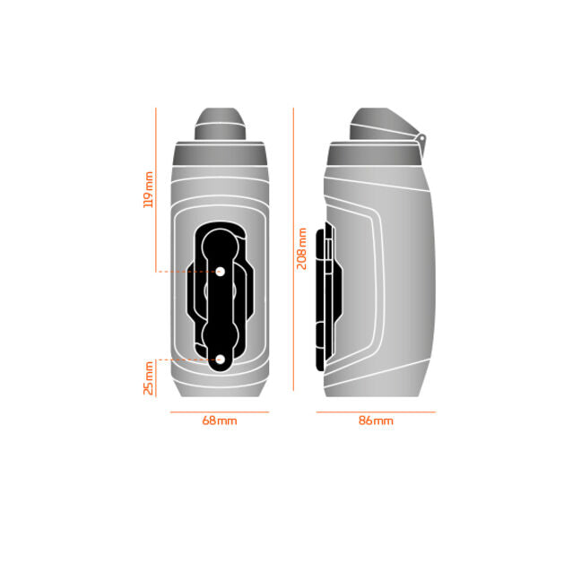 Kit borraccia FIDLOCK Twist + portaborraccia Bike Base