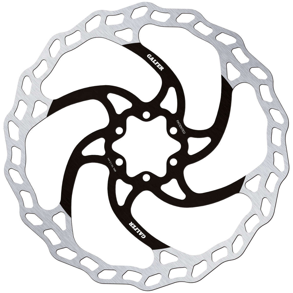 GALFER DISCO FRENO MTB WAVE FIXED 203mm- 6 fori