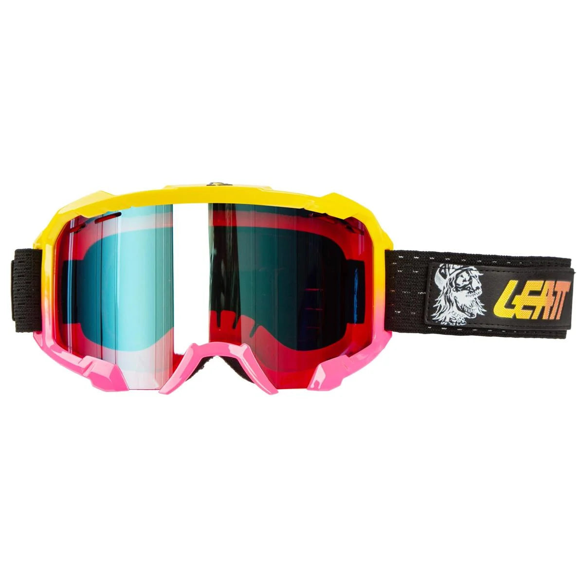 LEATT Maschera MTB Velocity 4.0 IRIZ SKULL