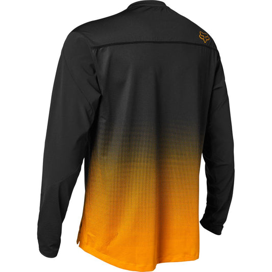 FOX MAGLIA MANICHE LUNGHE FLEXAIR - BLACK/ GOLD
