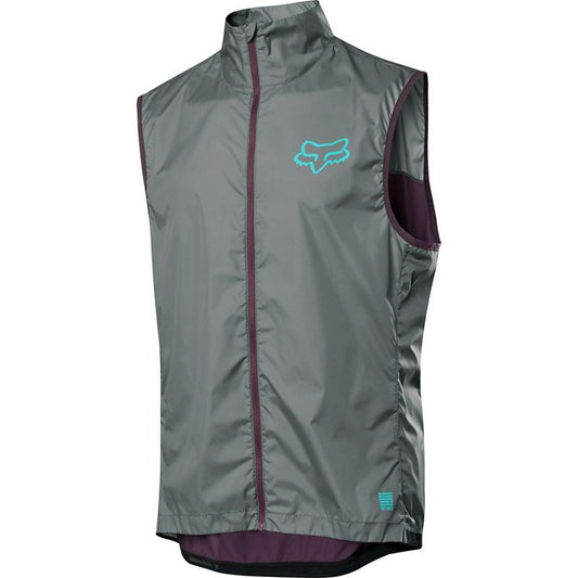 FOX GILET WIND PEWTER