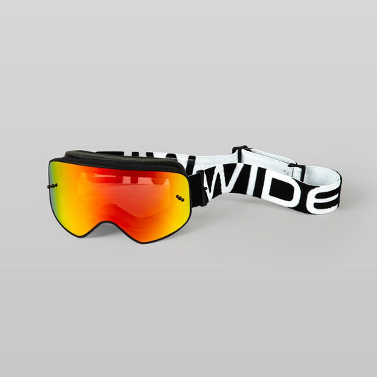 MATTE BLACK - ORANGE MIRROR // DELTA GOGGLES
