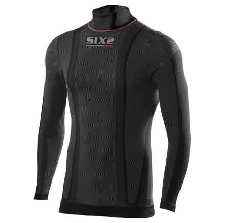 TS3W - Maglia intima lupetto a maniche lunghe, tessuto Thermo Carbon Underwear